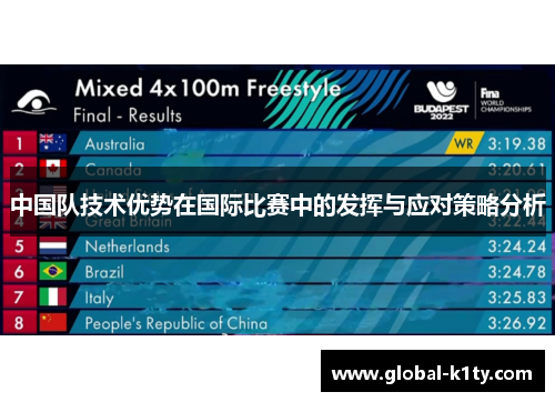 中国队技术优势在国际比赛中的发挥与应对策略分析
